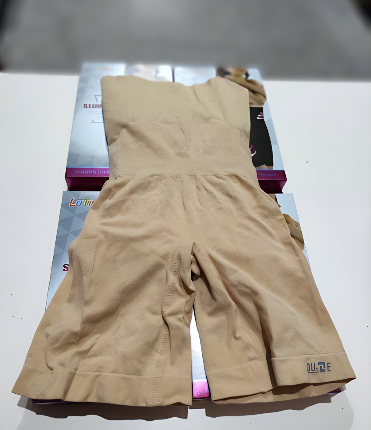 Faja Reductora Mujer Adelgazante Beige