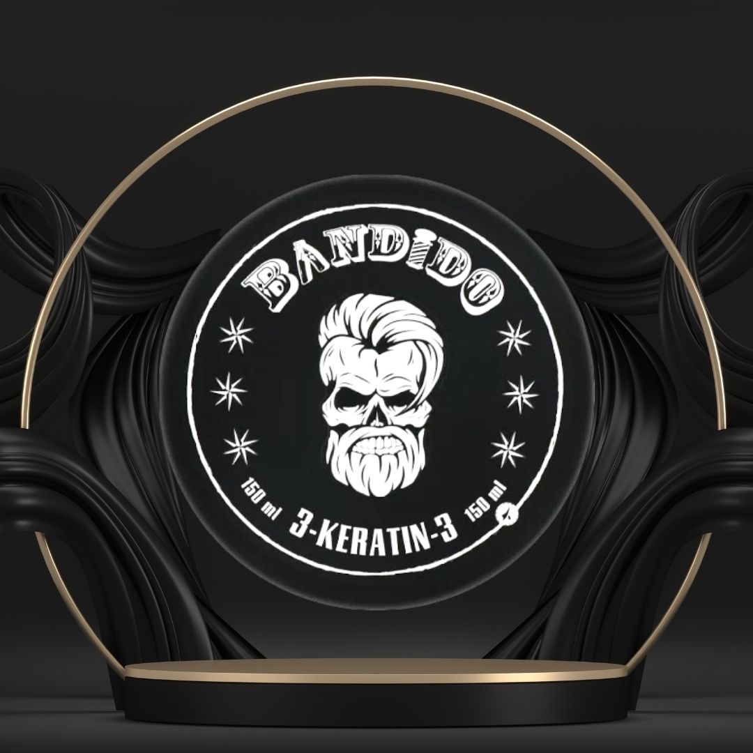 Bandido Keratin Hair Gel 500 ml: Fijación 12 h, Suavidad y Brillo Natural