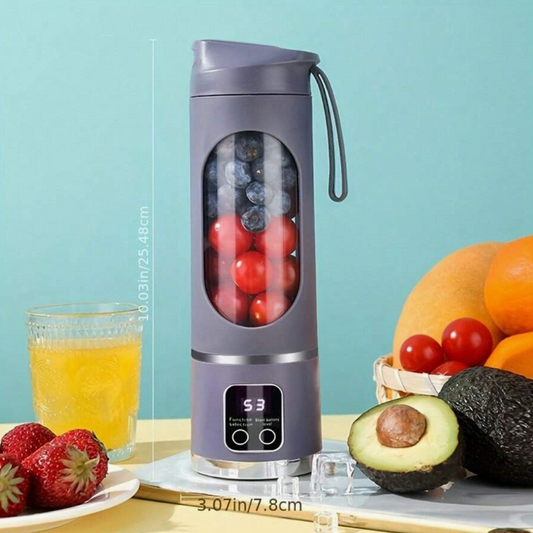 Licuadora de frutas de 450ml 8 cuchillas