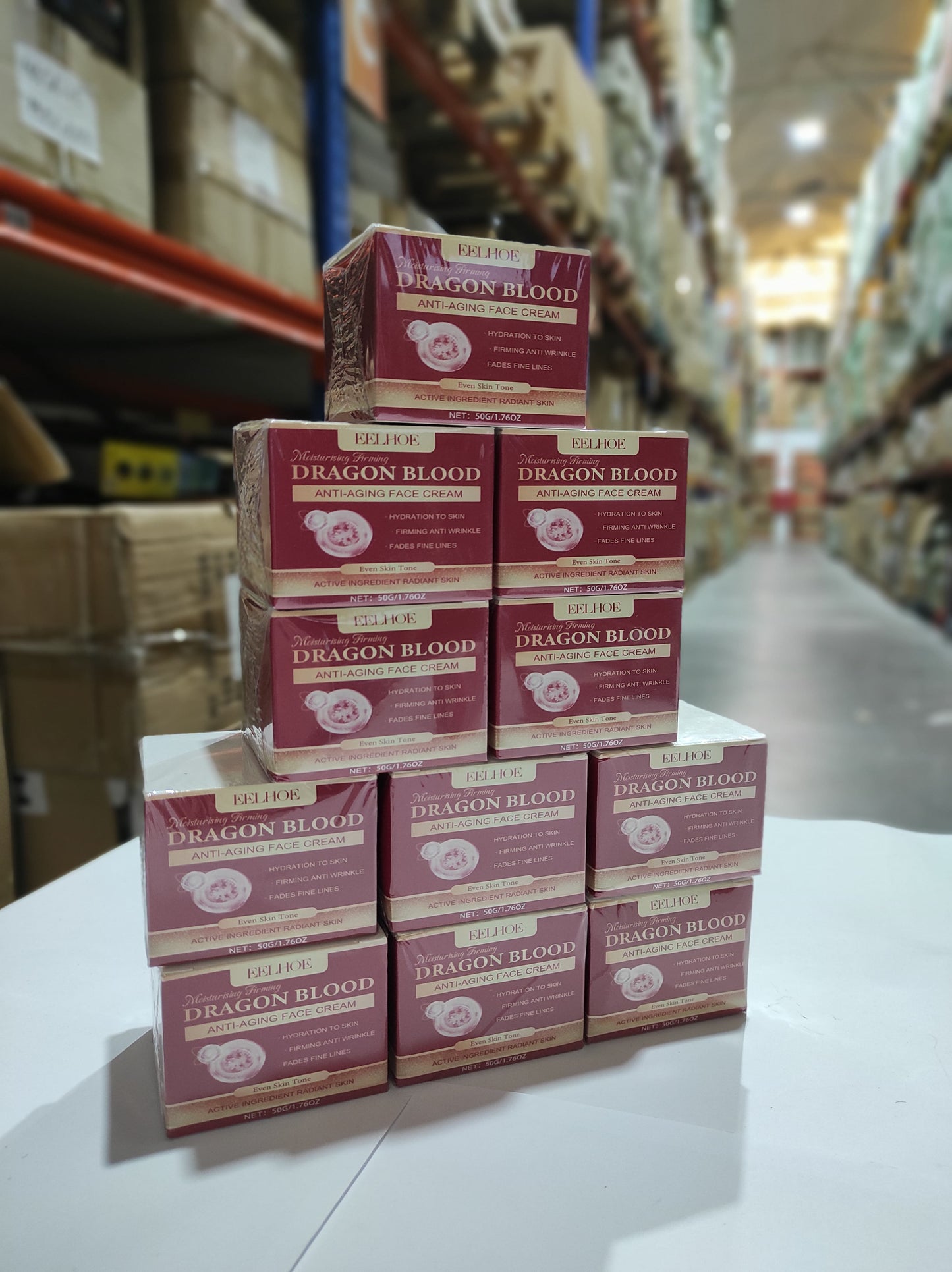 Crema hidratante antienvejecimiento con retinol placenta de dragón