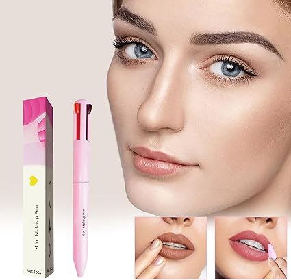 Lápiz de maquillaje 4 en 1 multifuncional