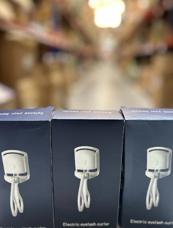 Rizador de pestañas eléctrico con calefacción