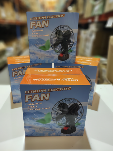 Ventilador recargable portátil alta potencia