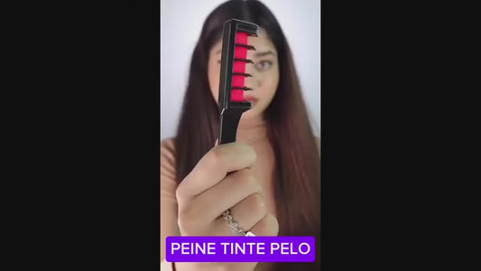 Tinte para el cabello lavable 6 colores