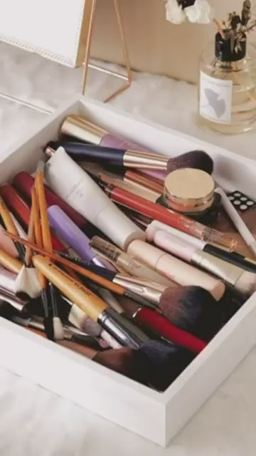 Cubo de almacenamiento para brochas